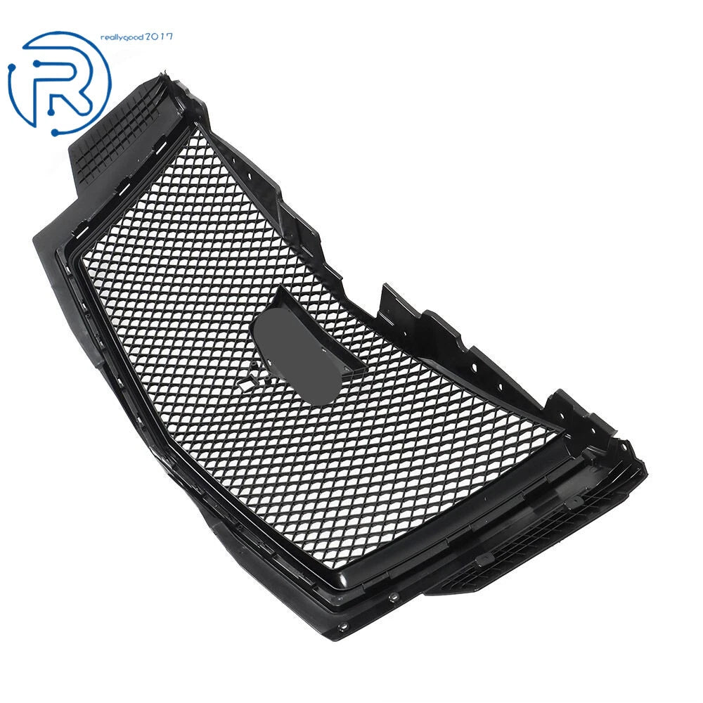 Front Upper Grille for Cadillac Escalade (2015-2020) Black Mesh