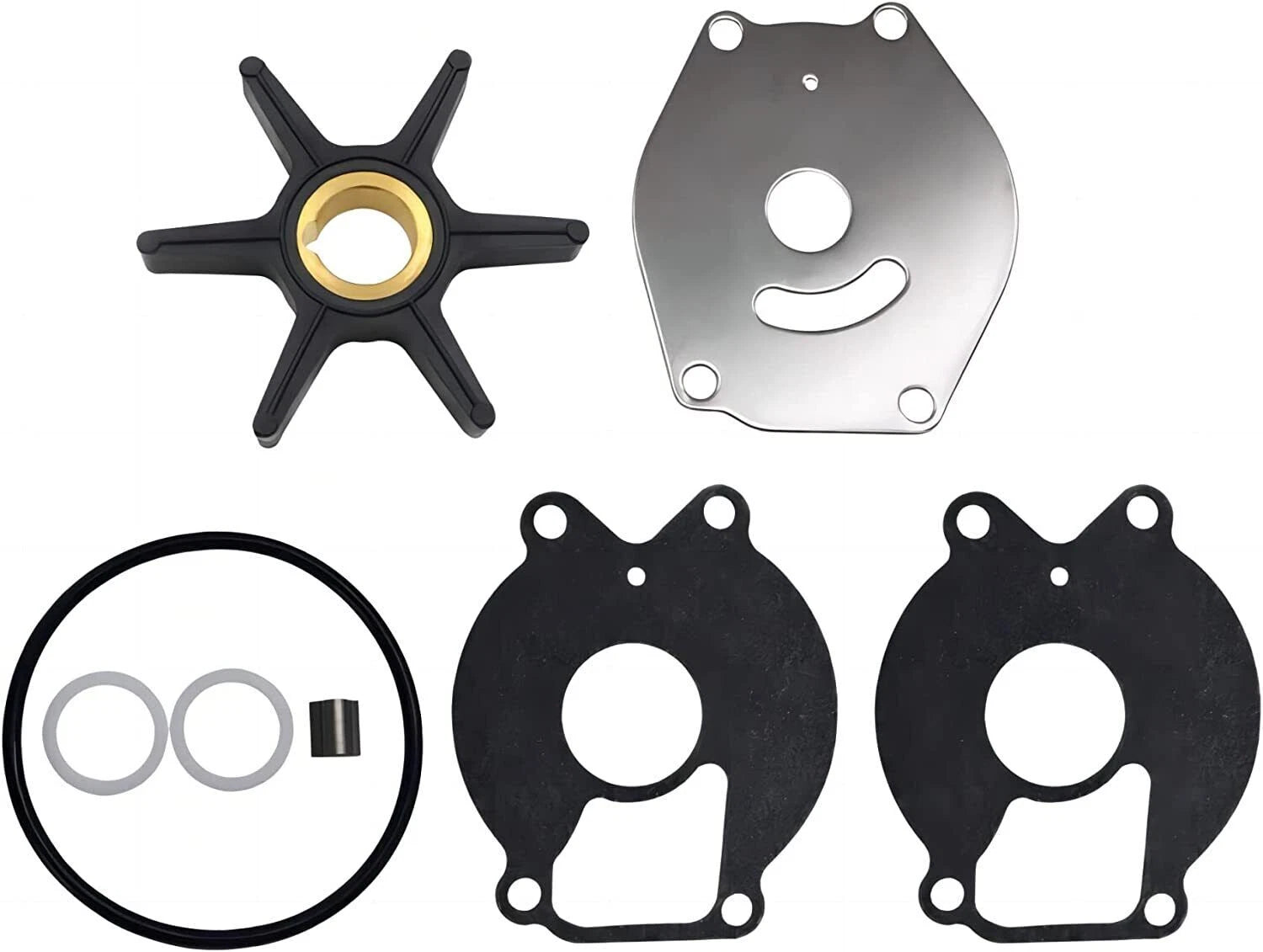Water Pump Impeller Kit for Mercury Mariner Force 15-25 HP (N/A) 47-85089T7