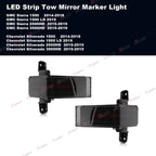 Dynamic LED Side Mirror Turn Signal Light for Chevy Silverado GMC Sierra (2014–2019)