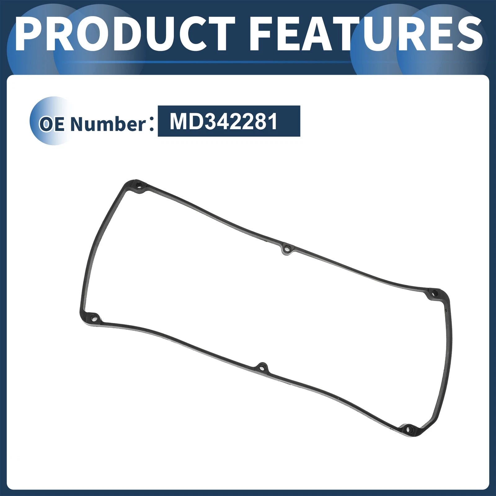 Valve Cover Gasket No.MD342281 for Mitsubishi Colt V (2000–2003)