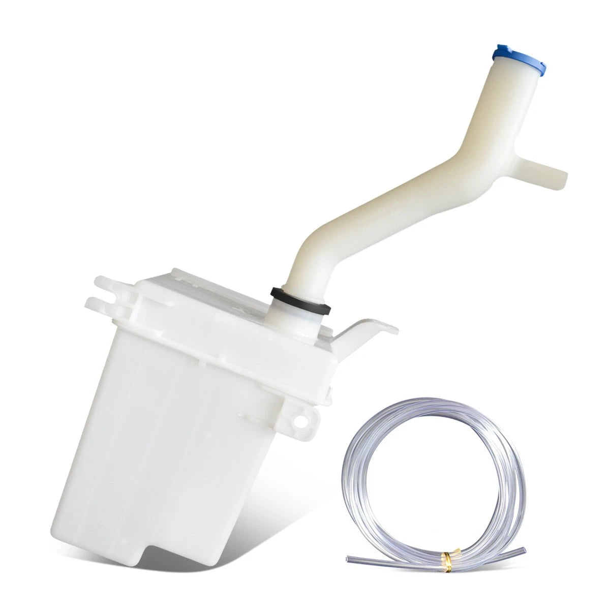 Windshield Washer Fluid Reservoir Tank Bottle w/ Cap & Pump for Hyundai Accent (2006–2011)