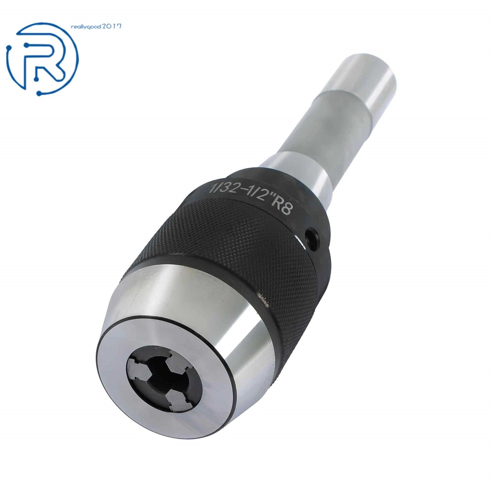 Keyless Drill Chuck 1/32Inch - 1/2Inch R8 Integral Shank 13mm