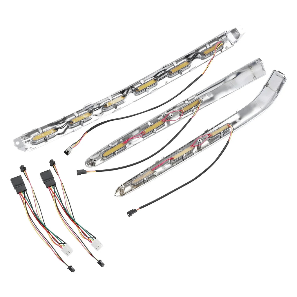 Trunk Trim LED Lights Smoky Gray Lens for Honda Goldwing GL1800 (2001-2011)