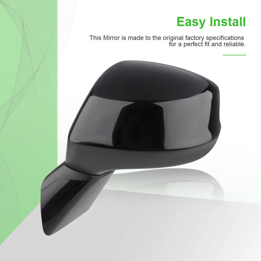Driver Side Power Mirror 3Pin for Honda Civic (2012–2014) Textured Black