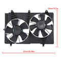 Dual Engine Cooling Fan Assembly for Cadillac CTS V6 3.2L (2003–2004) 25740113