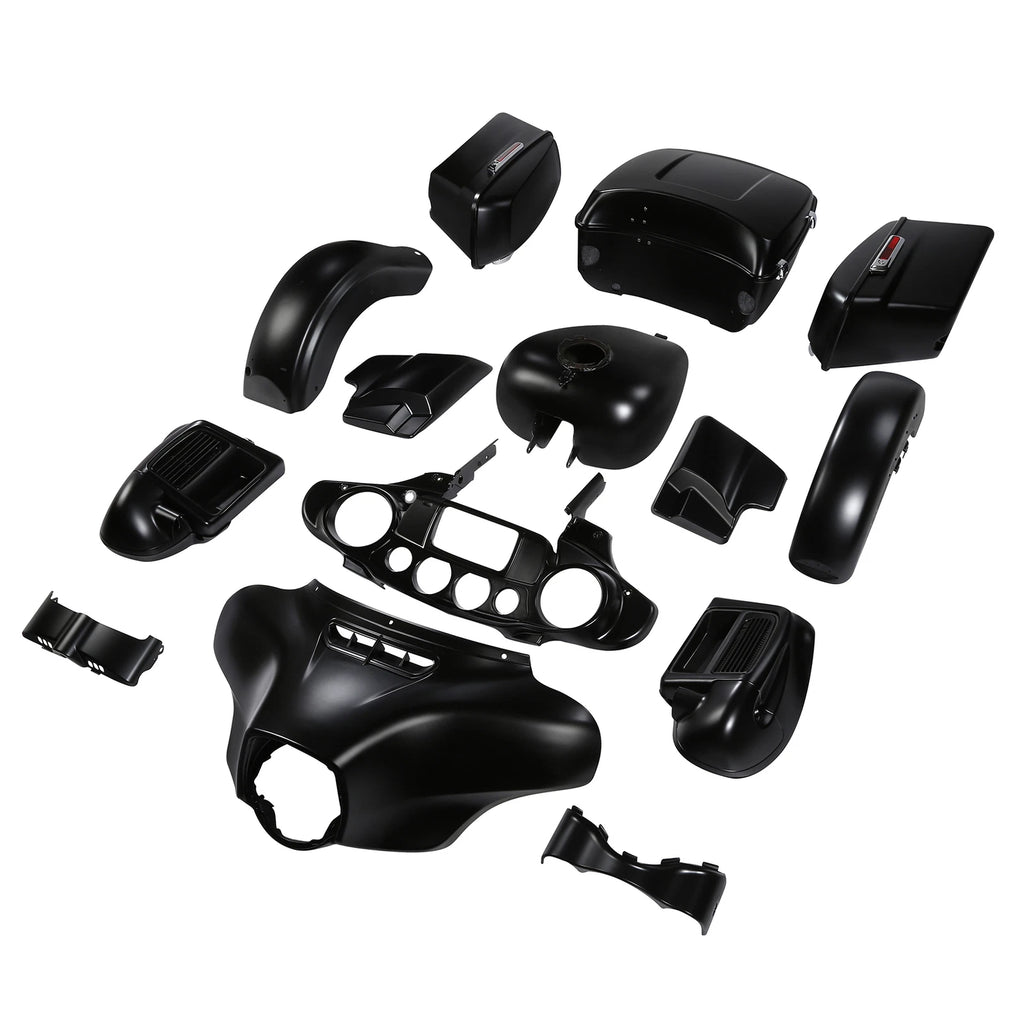Fairings Body Kit for Harley Electra Glide Ultra Limited (2014–2023) Black Denim
