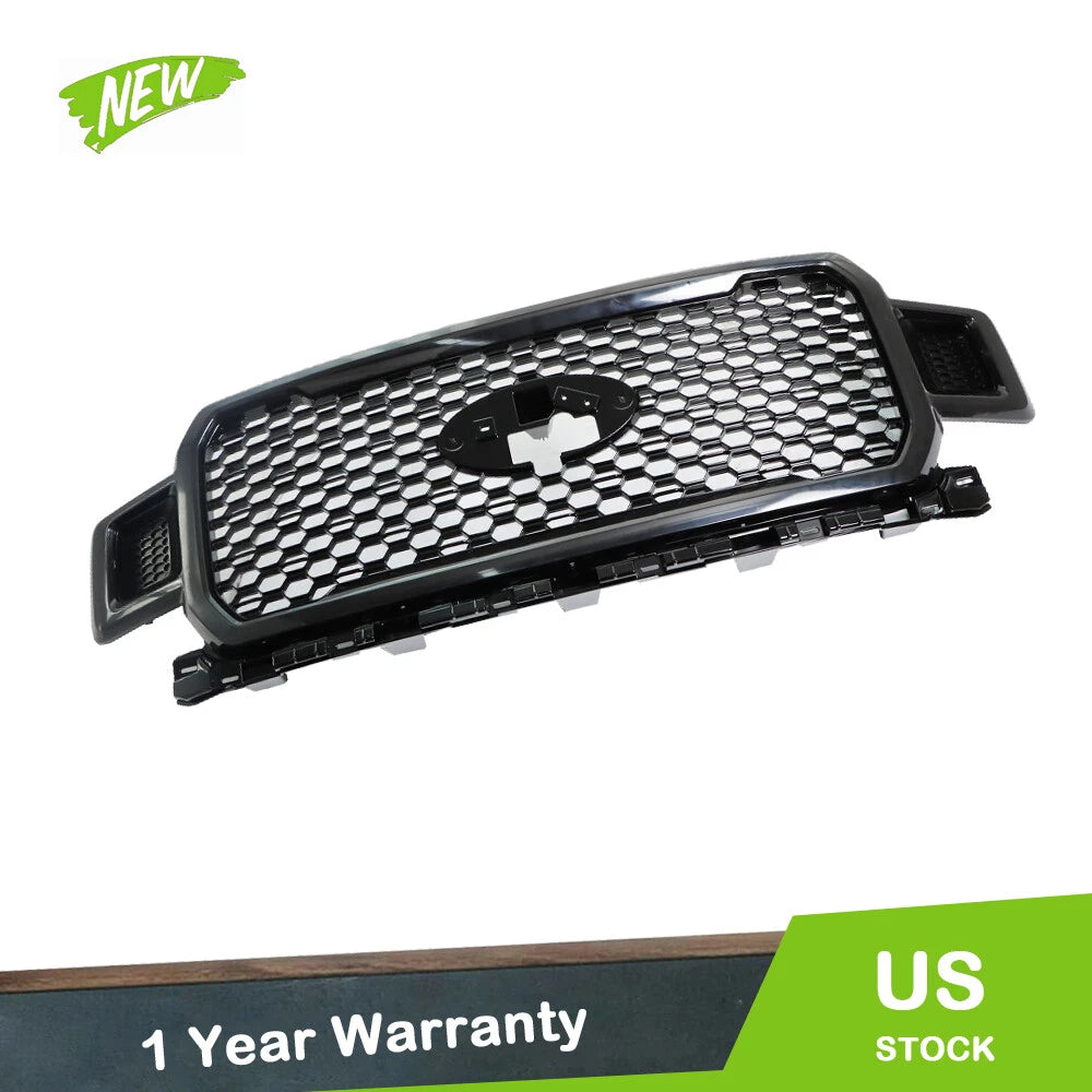 Front Upper Black Grille Assembly JL3Z8200SF for Ford F-150 (2018–2020)