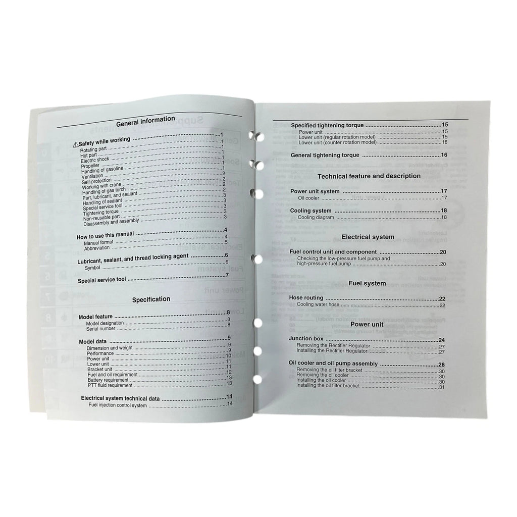 Yamaha 4.2L Offshore Service Manual LIT-18616-03-33