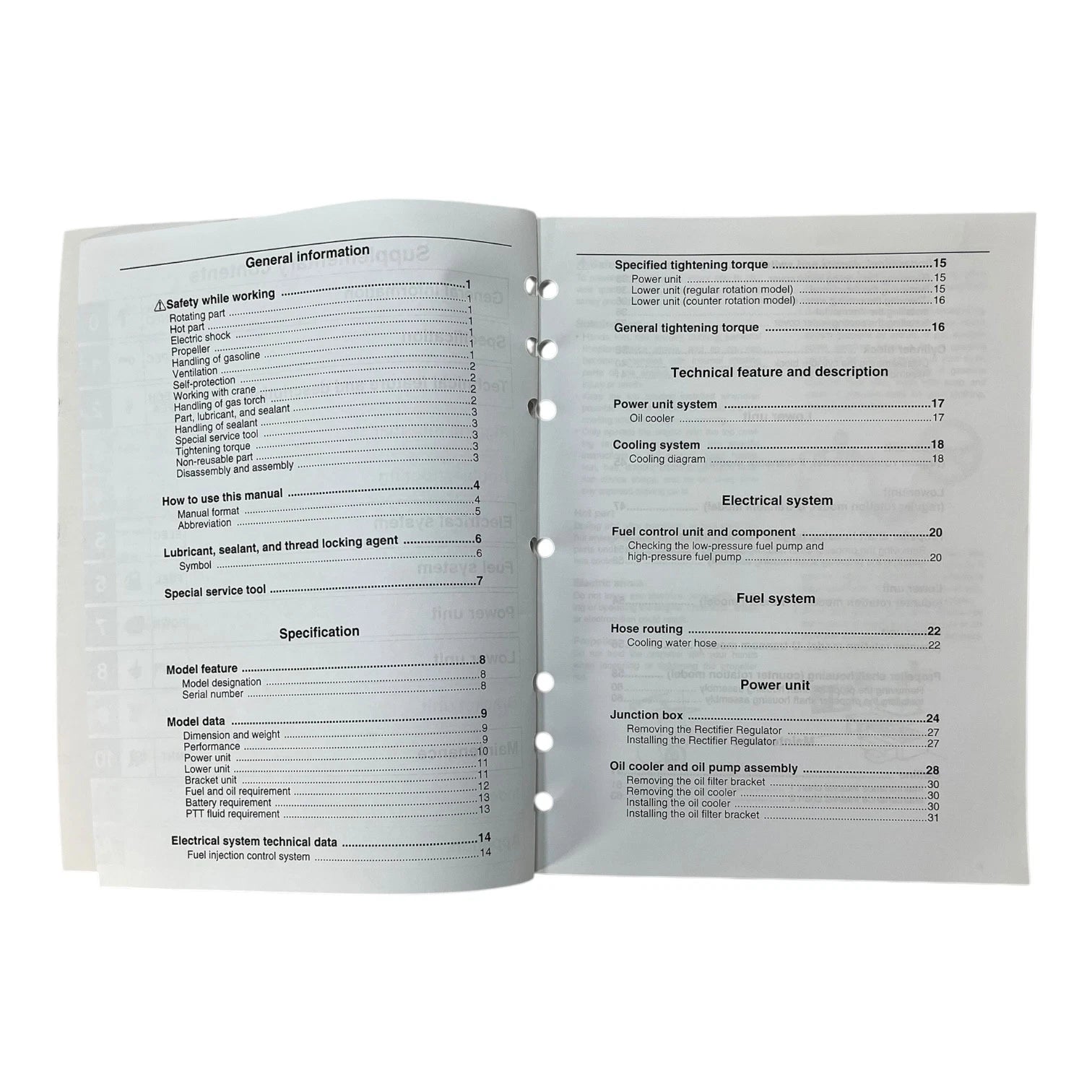 Yamaha 4.2L Offshore Service Manual LIT-18616-03-33
