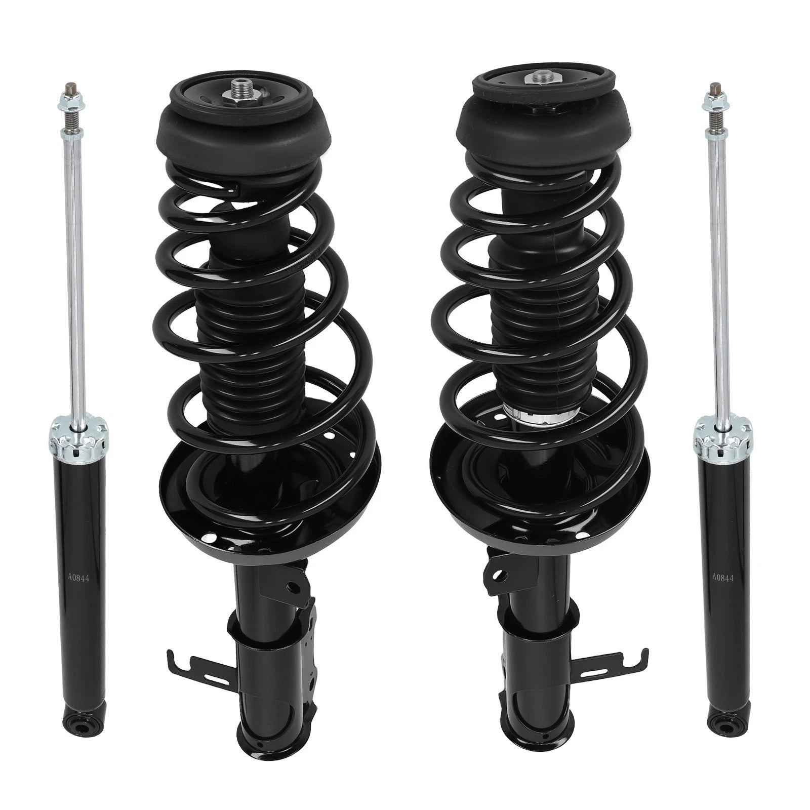 Set of 4 Front Rear Shocks Struts for Chevrolet Cruze (2012–2016)