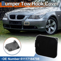 Tow Hook Cover for BMW 528i 535i 550i (2011–2016) No. 51117184708 Black