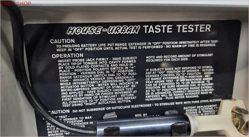 Taste Tester for Urban Engineering Company (Vintage)