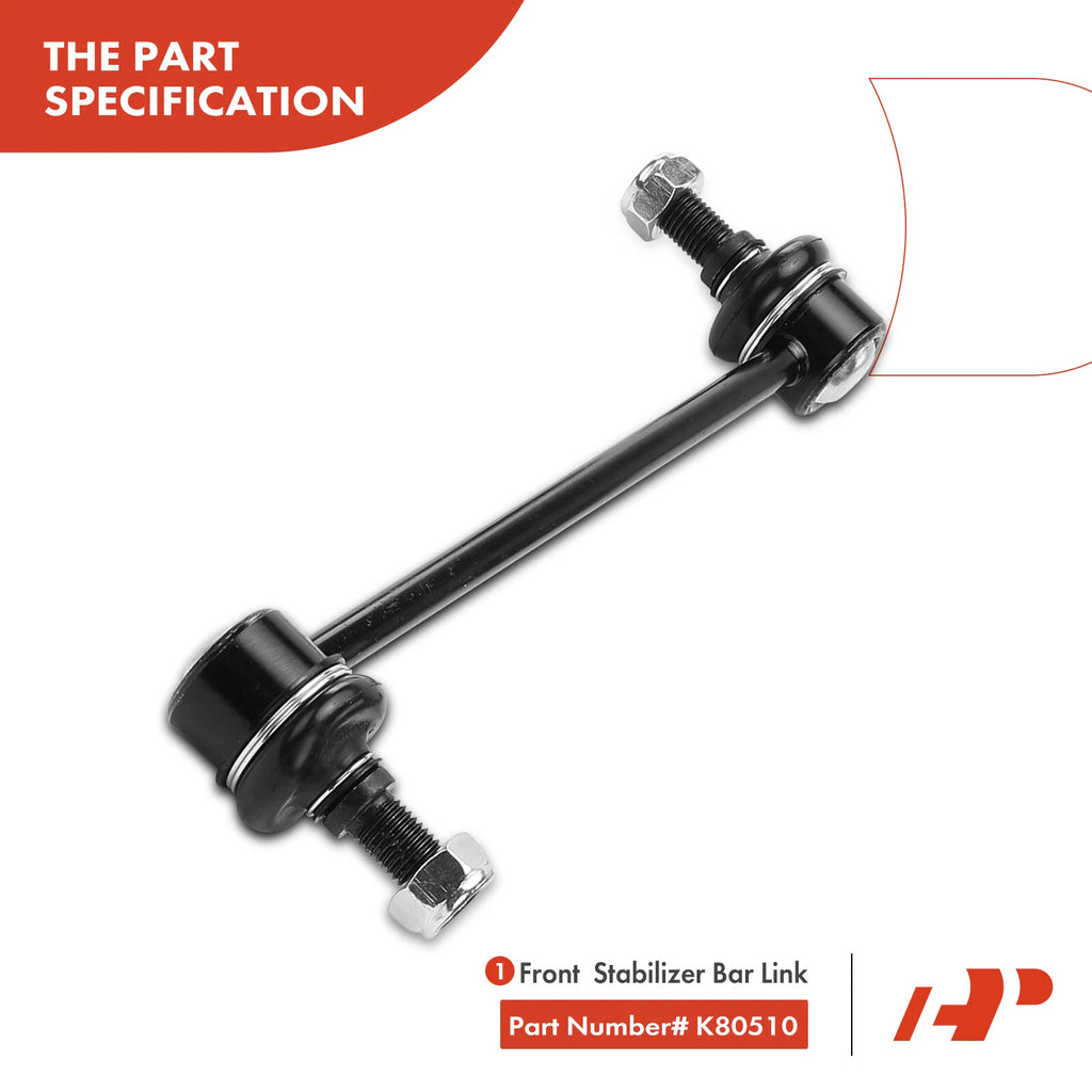 Set of 6 Sway Bar & Tie Rod Ends for Kia Sportage Hyundai Tucson