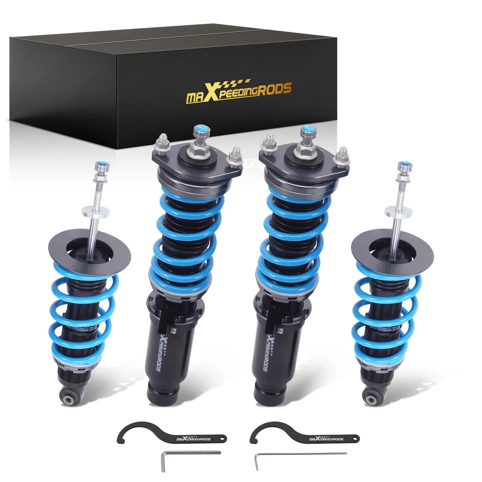 24 Level Damper Coilovers Struts Springs Kit for Honda Civic/CR-X (1984–1987)