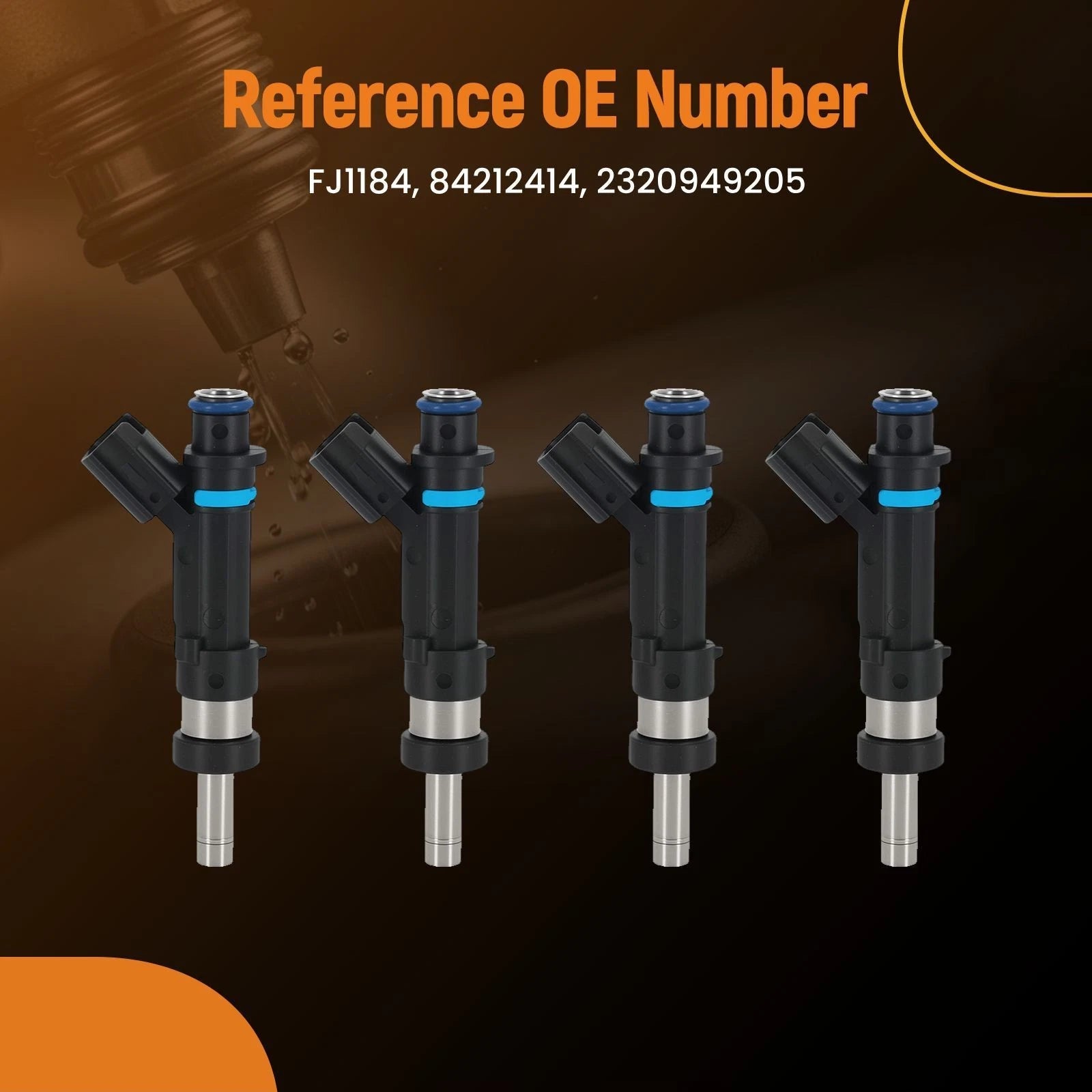 Fuel Injector for Scion iQ 2012–2015 (1.3L L4)