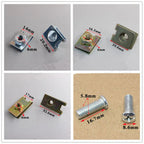 Car Body Door Fender Panel Repair U Nuts Clip Fasteners - AU Ship