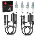 Ignition Coil Pack with Spark Plug for Honda Shadow 750 (1997-2003)