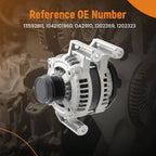 Alternator for Buick Regal and Chevrolet Malibu (2013–2019) (2014–2017)