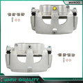 Front Pair Brake Calipers w/ Bracket for Dodge Ram 2500 3500 (2009–2010)