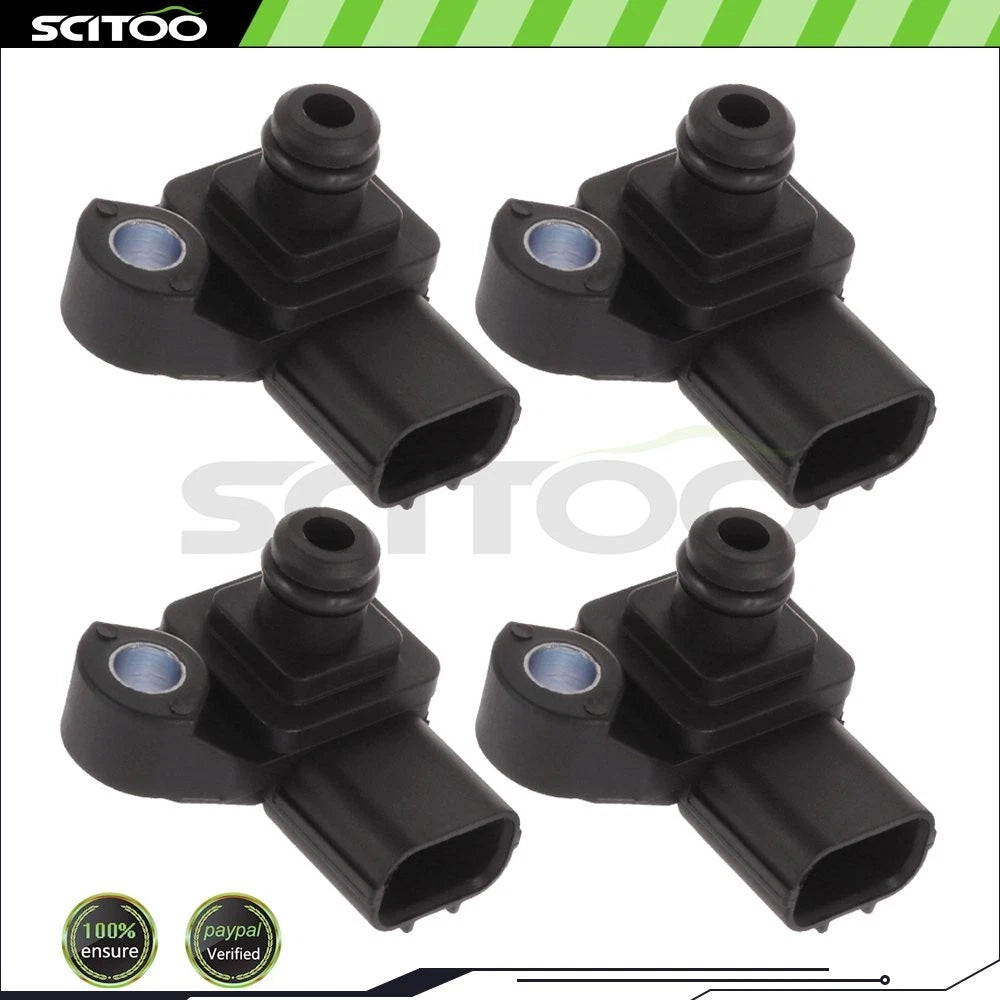 4X Manifold Air Pressure Sensor for Honda CR-V, Fit, Civic, Accord