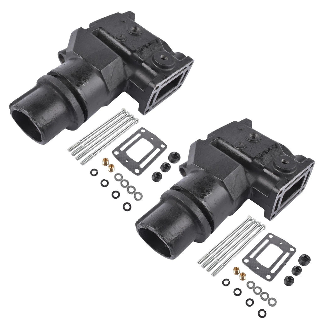 Manifold Replacement Kit for Volvo Penta OMC V6 V8 (4in ID Hose) 913784 3857944