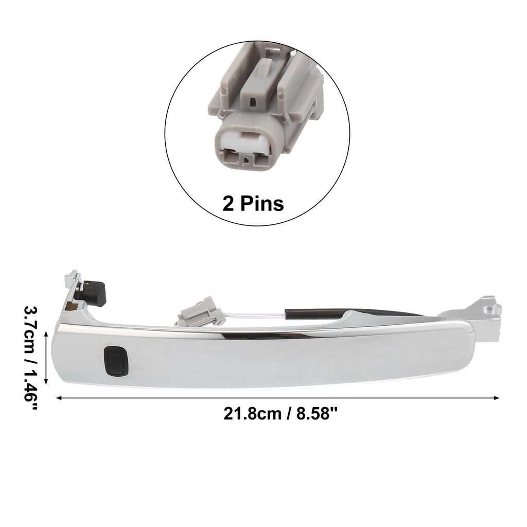 Exterior Door Handle Front Left for Nissan Murano, Infiniti FX45 (2003–2007) 80640-CB01A