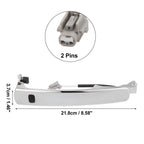Exterior Door Handle Front Left for Nissan Murano, Infiniti FX45 (2003–2007) 80640-CB01A