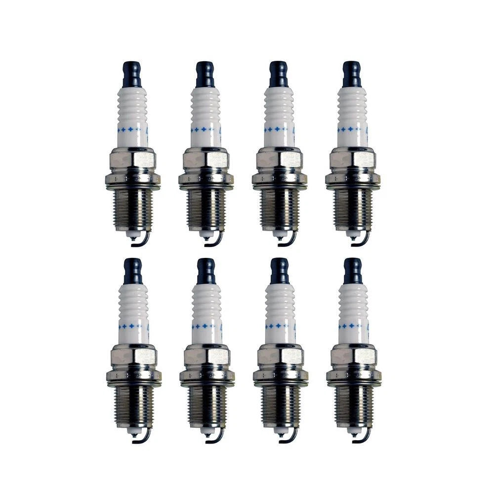 Set of 8 Denso Double Platinum Spark Plugs (Gap 0.044) for