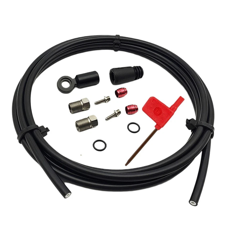 Set of 2 Hydraulic Disc Brake Hoses for SRAM Flat Mount (2000mm)