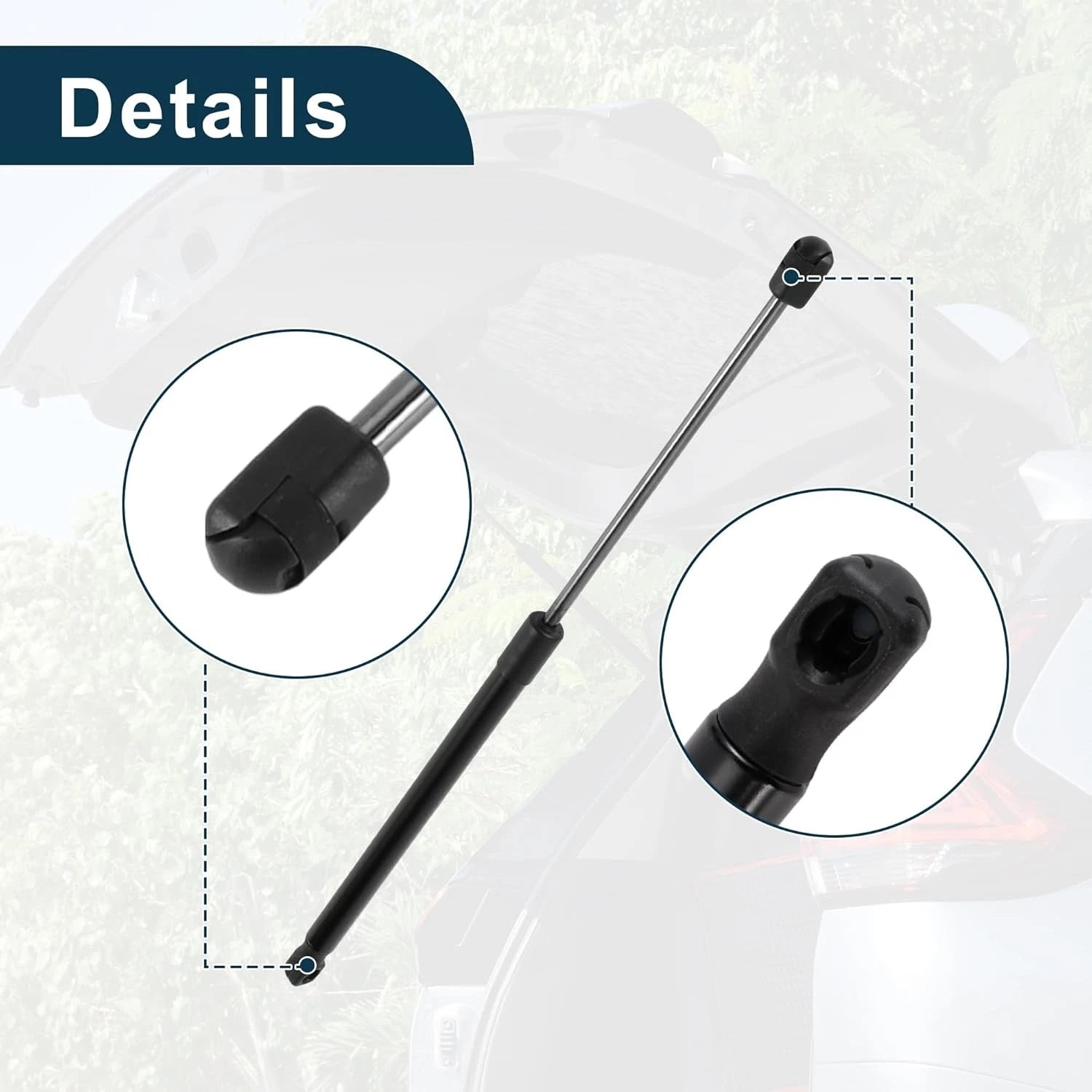 Tailgate Lift Support Struts Pair for Suzuki Vitara IV LY (2015-2022)