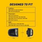Set of 2 White LED License Plate Lights for Chevy Silverado GMC Sierra 1500 2500