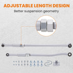 Adjustable Track Bar for Nissan Patrol GU (2001–2016) 2-6" Lift