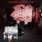 A/C Compressor for Mercedes-Benz CLK320 (1998-2002) & Dodge Sprinter (2004-2008)