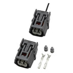 2 x Pins Wire Connector Plug for Light Starter Intake Pressure Sensor