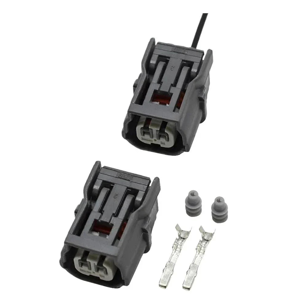 2 x Pins Wire Connector Plug for Light Starter Intake Pressure Sensor