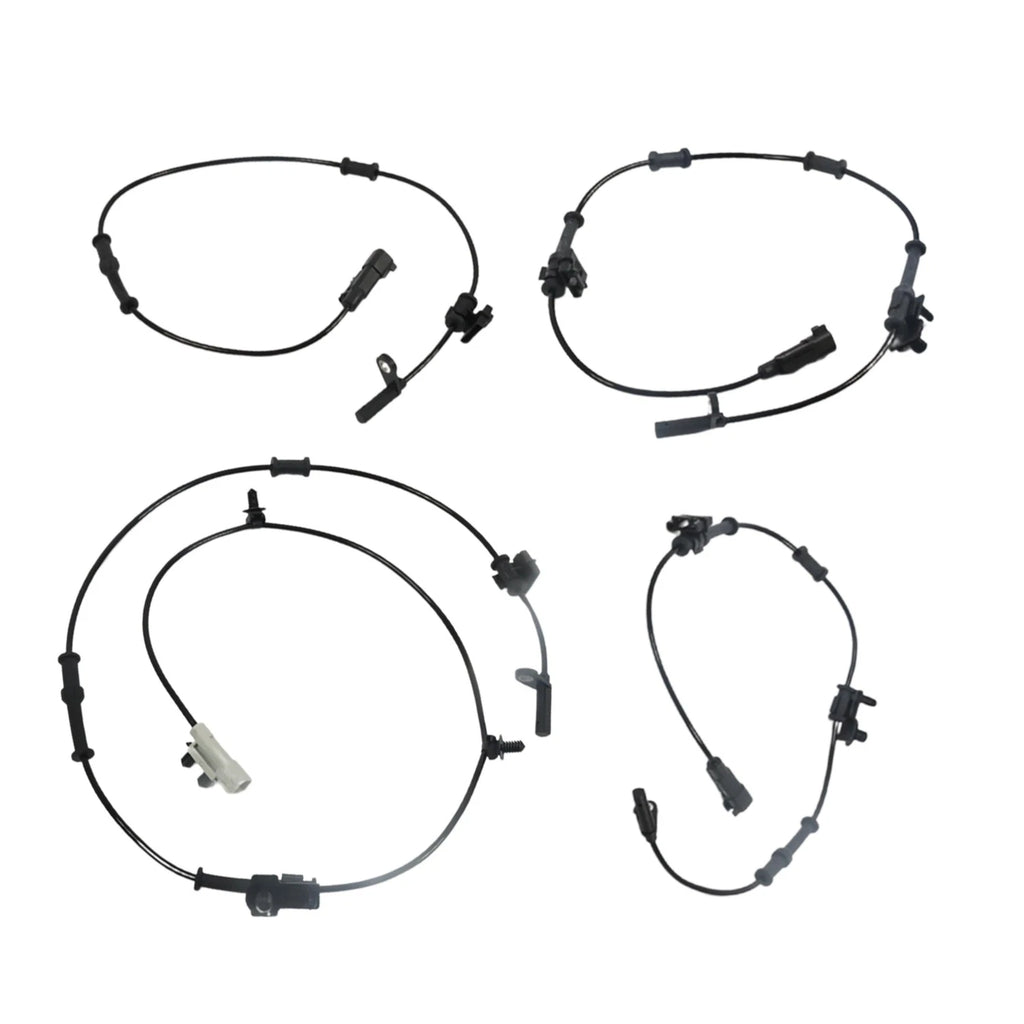Set of 4 ABS Wheel Speed Sensors for Challenger Charger 300 (2015–2022) RWD