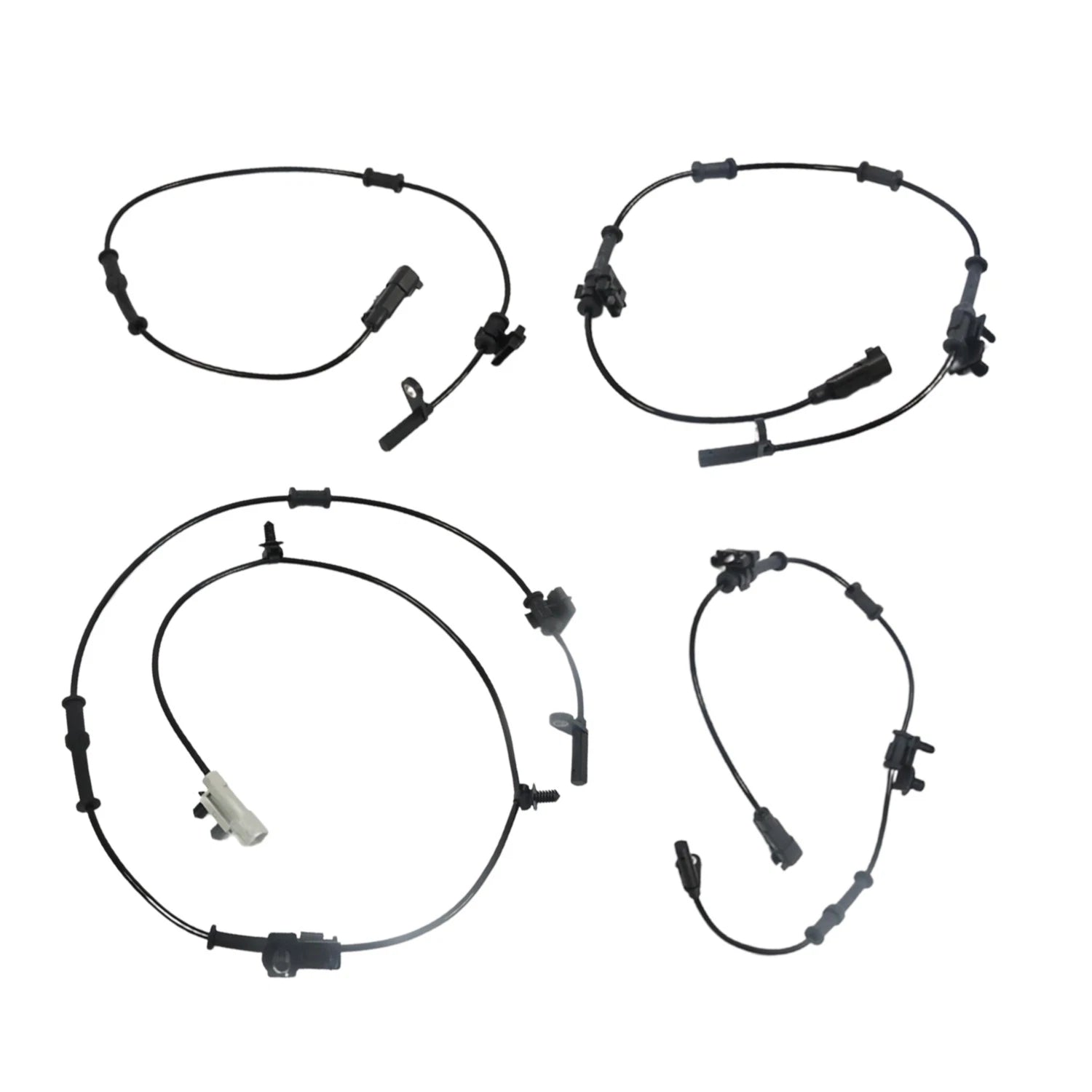 Set of 4 ABS Wheel Speed Sensors for Challenger Charger 300 (2015–2022) RWD