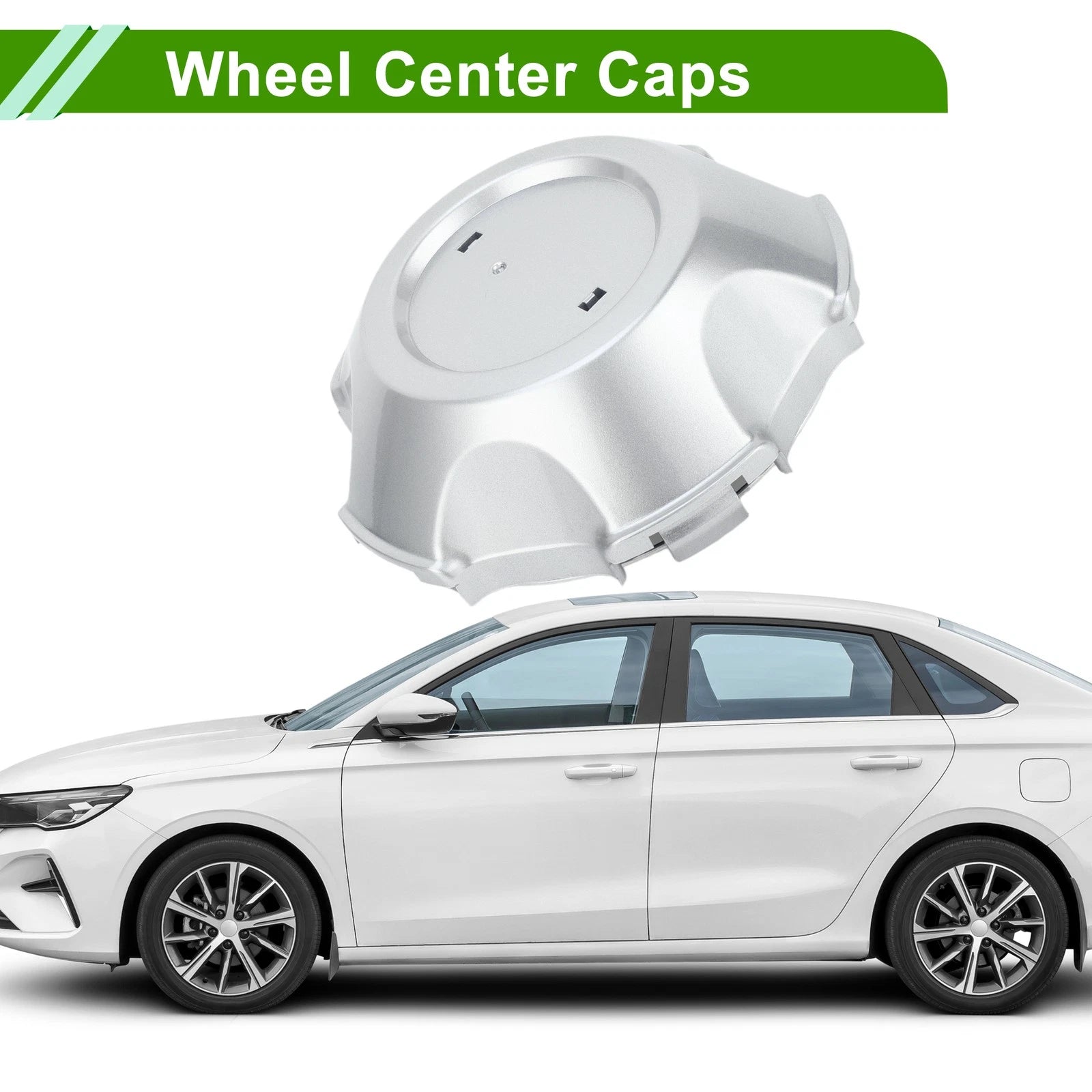 Wheel Center Caps No.4260360650 for Lexus LX470 (2005–2007) Silver Tone