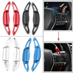 Red Steering Wheel Shift Paddle Shifter Extension for Toyota Camry (2018–2020)