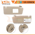 Sun Visor Pair for Toyota Tacoma (2011) - Tan Beige