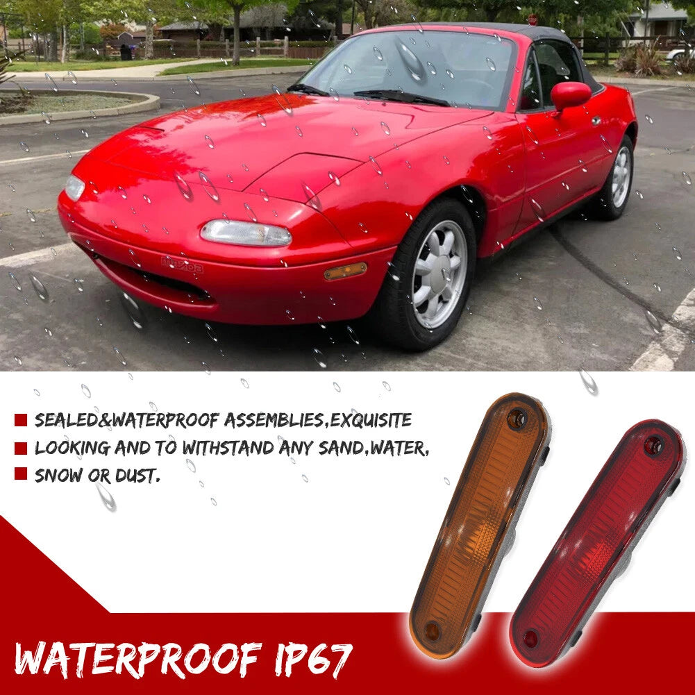 Side Marker for Mazda Miata MX-5 (1990–2005) Front & Rear