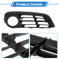 1 Pc Front Right Fog Light Grill for BMW 528i Black (2015 - 2016)
