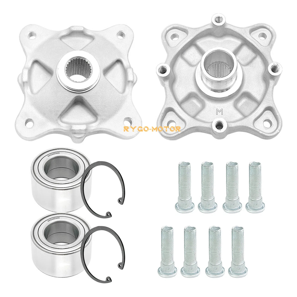 Rear Wheel Hubs, Studs & Bearings for Polaris RZR 800 570 RZR S 800 (2010–2014)