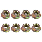 Set of 8 Flange Wheel Lug Nuts for Polaris Ranger 500 570 800 900