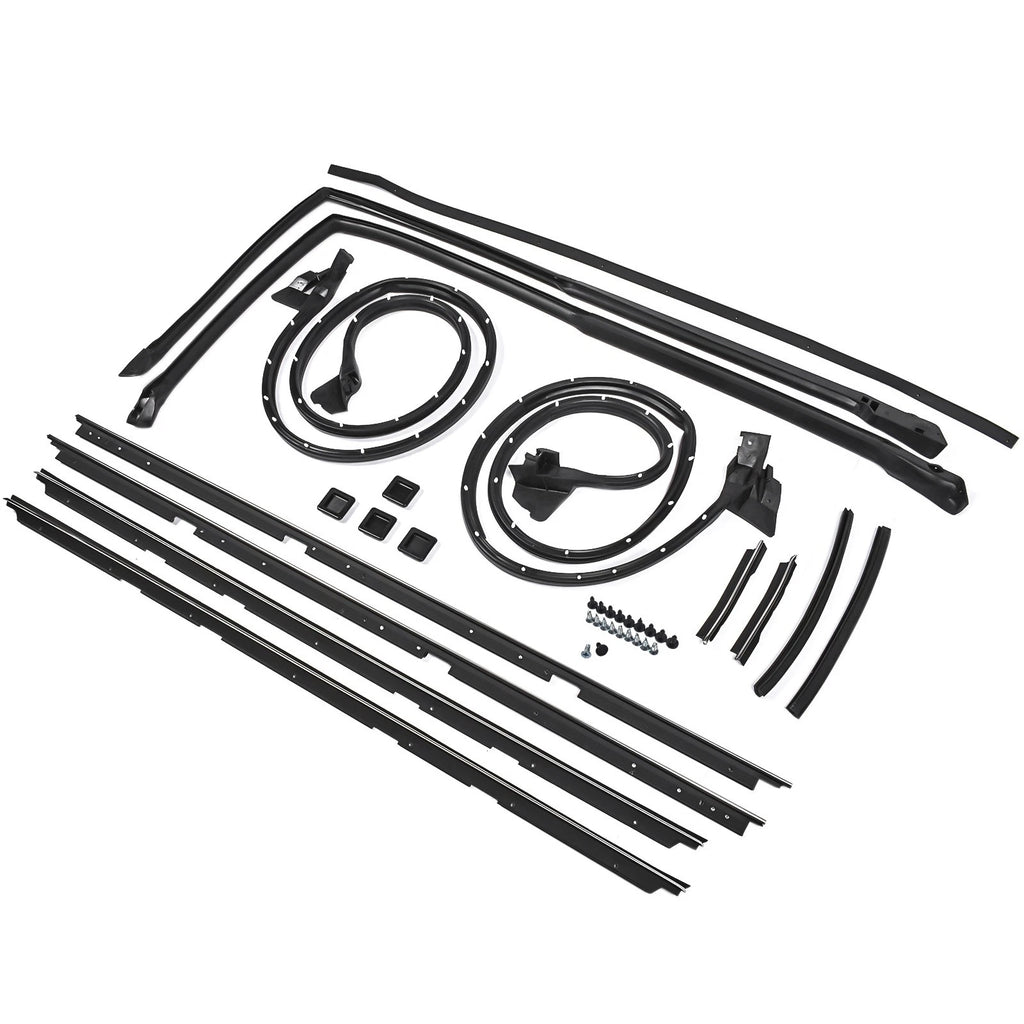 17 Pcs Weatherstripping Seal Kit for El Camino (1978–1987)