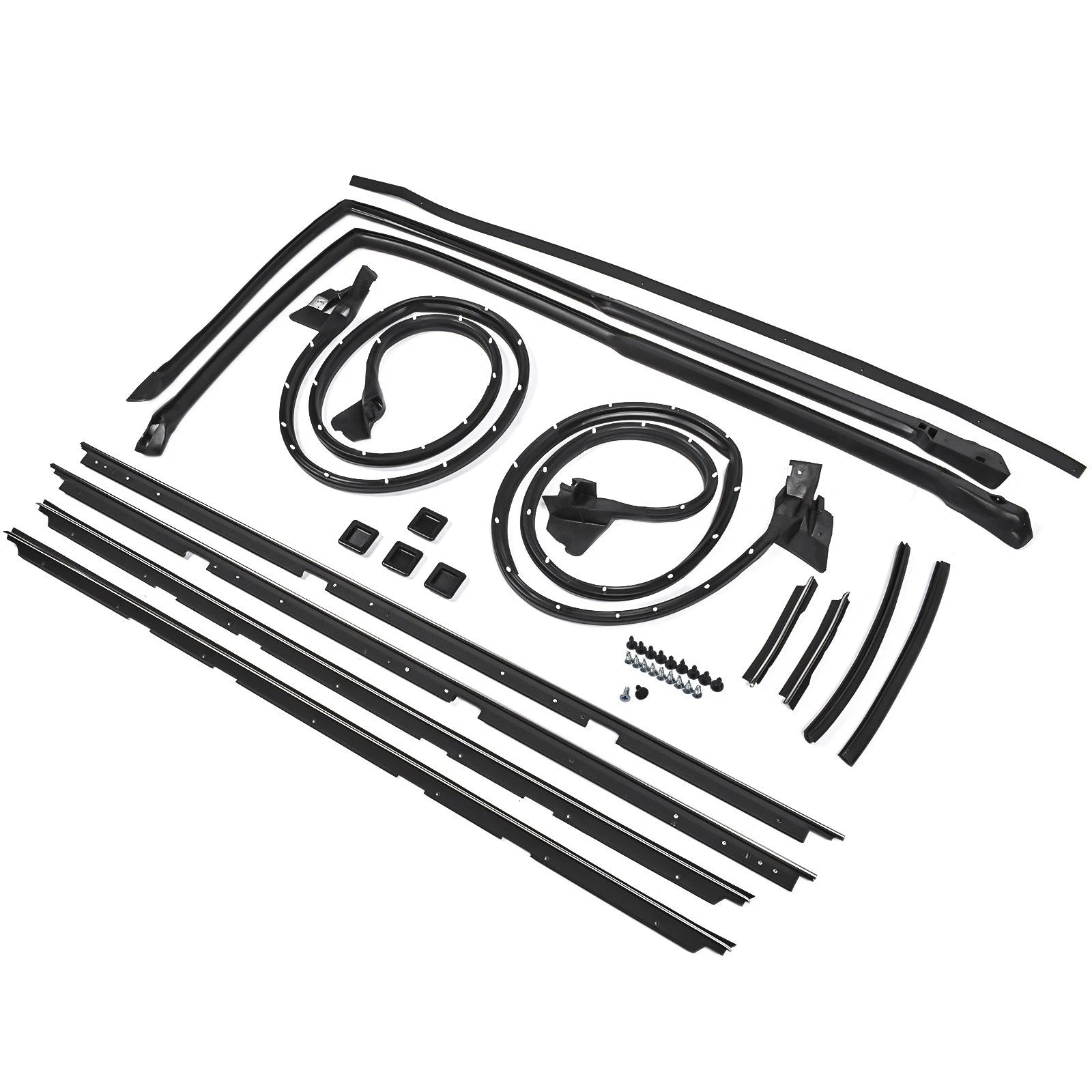 17 Pcs Weatherstripping Seal Kit for El Camino (1978–1987)