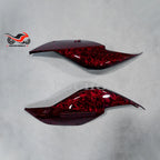 Red Forged Carbon Fiber ABS Fairing Kit for Ducati 1299 959 Panigale (2015–2018)