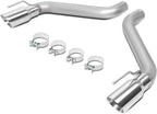 4" OD Muffler Tip Axle Cat Back Exhaust System for Chevy Camaro (2016–2020)