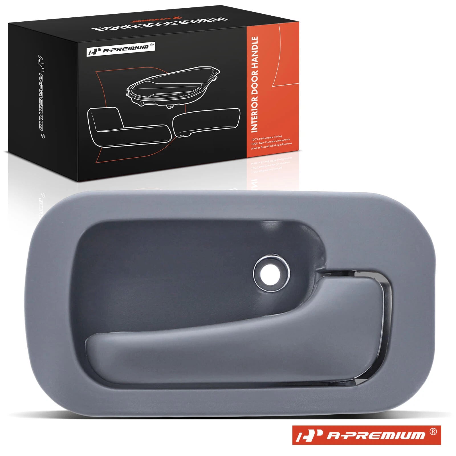 Rear Right Interior Door Handle with Key Hole for Honda Civic (1992–1995)