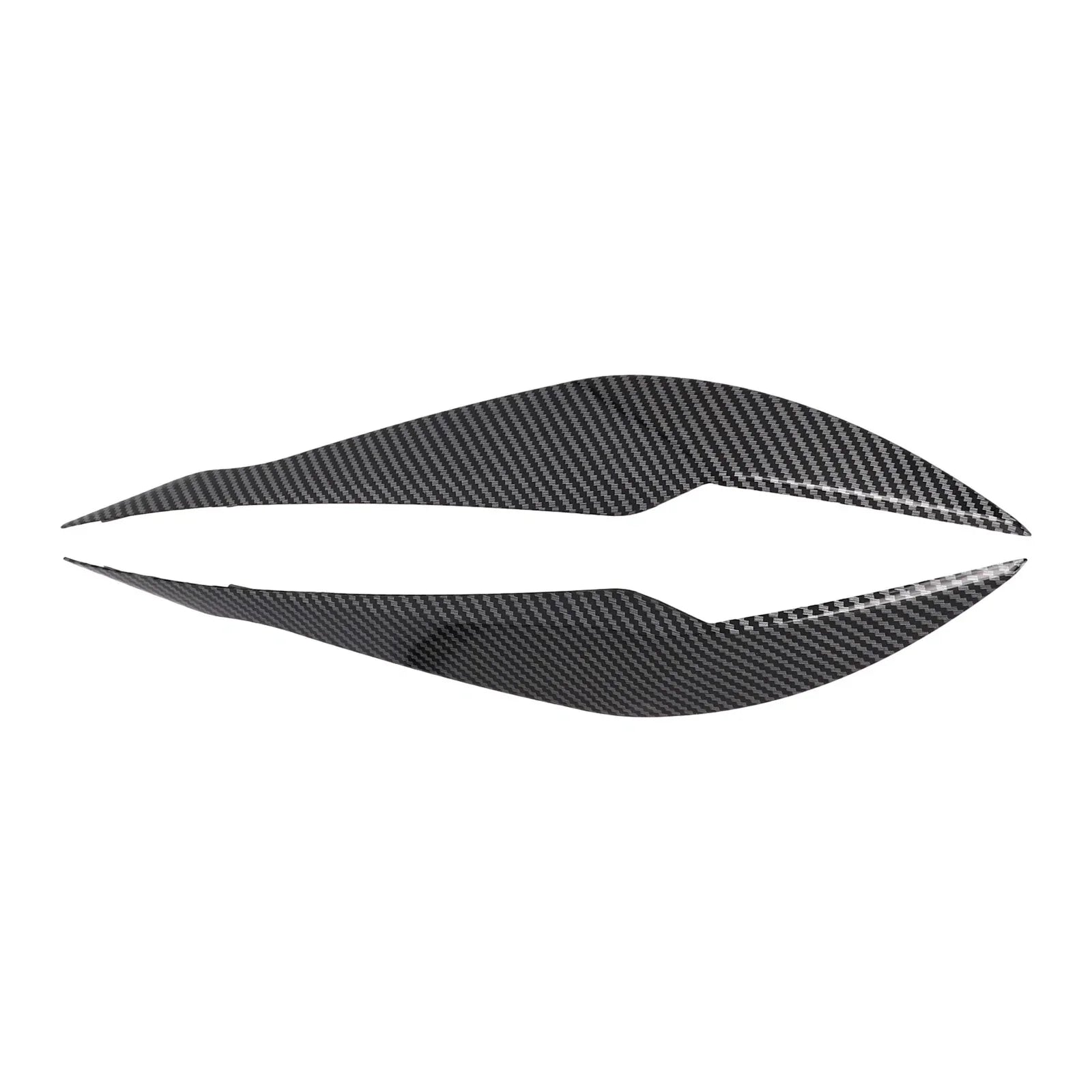 Carbon Black Eyelid Headlight Cover Set for F30 Sedan (2012–2018)